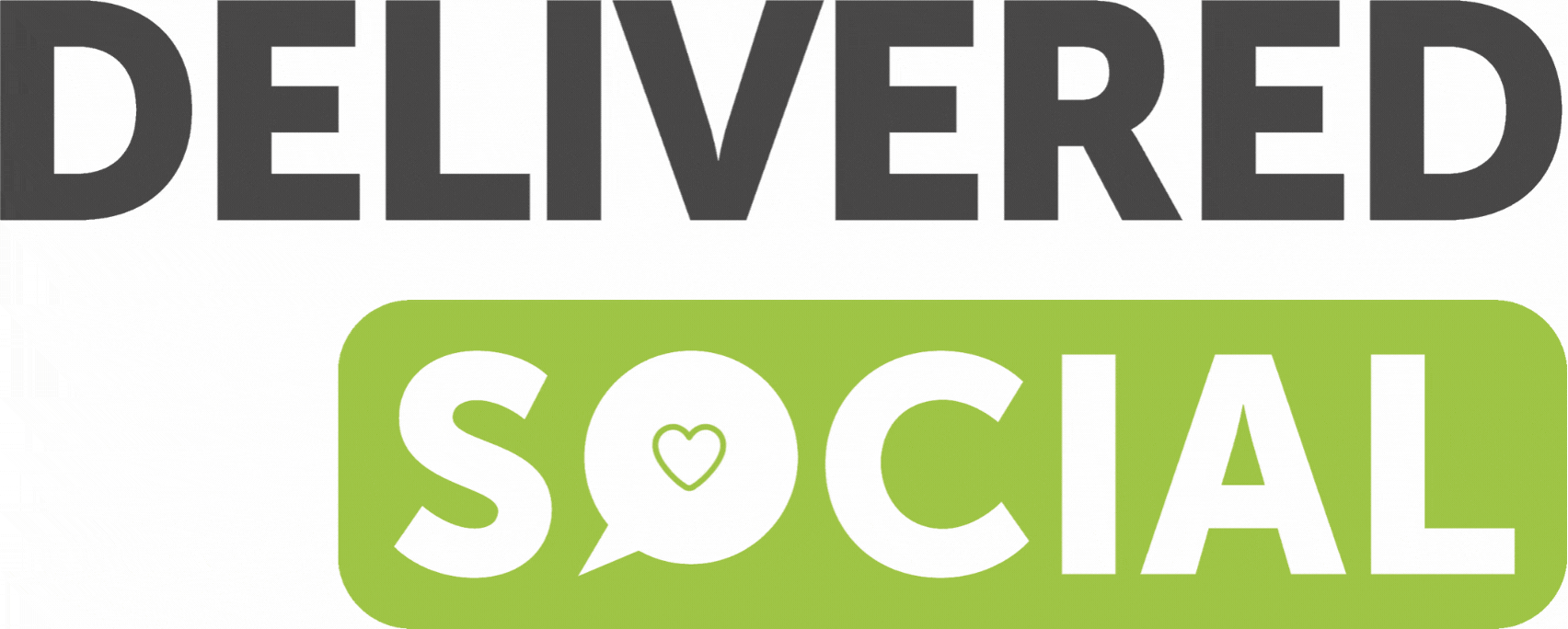 Delivered Social Green Logo