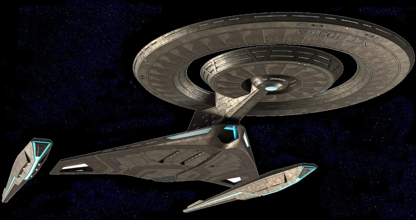 USS Discovery NC 1031 A